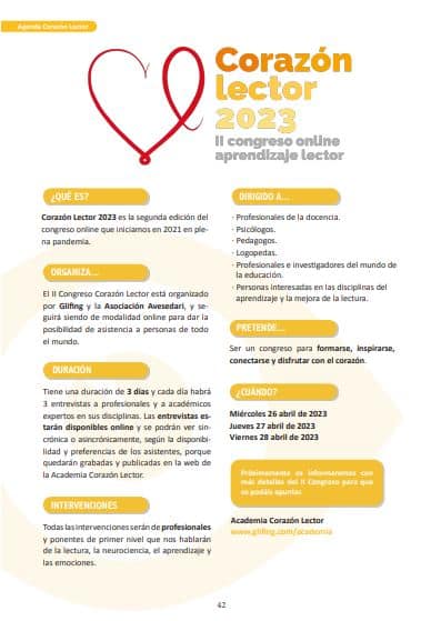 corazon lector 2023